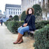 DAMEN STIEFEL MIT BREITER WADE I FLACHER ABSATZ